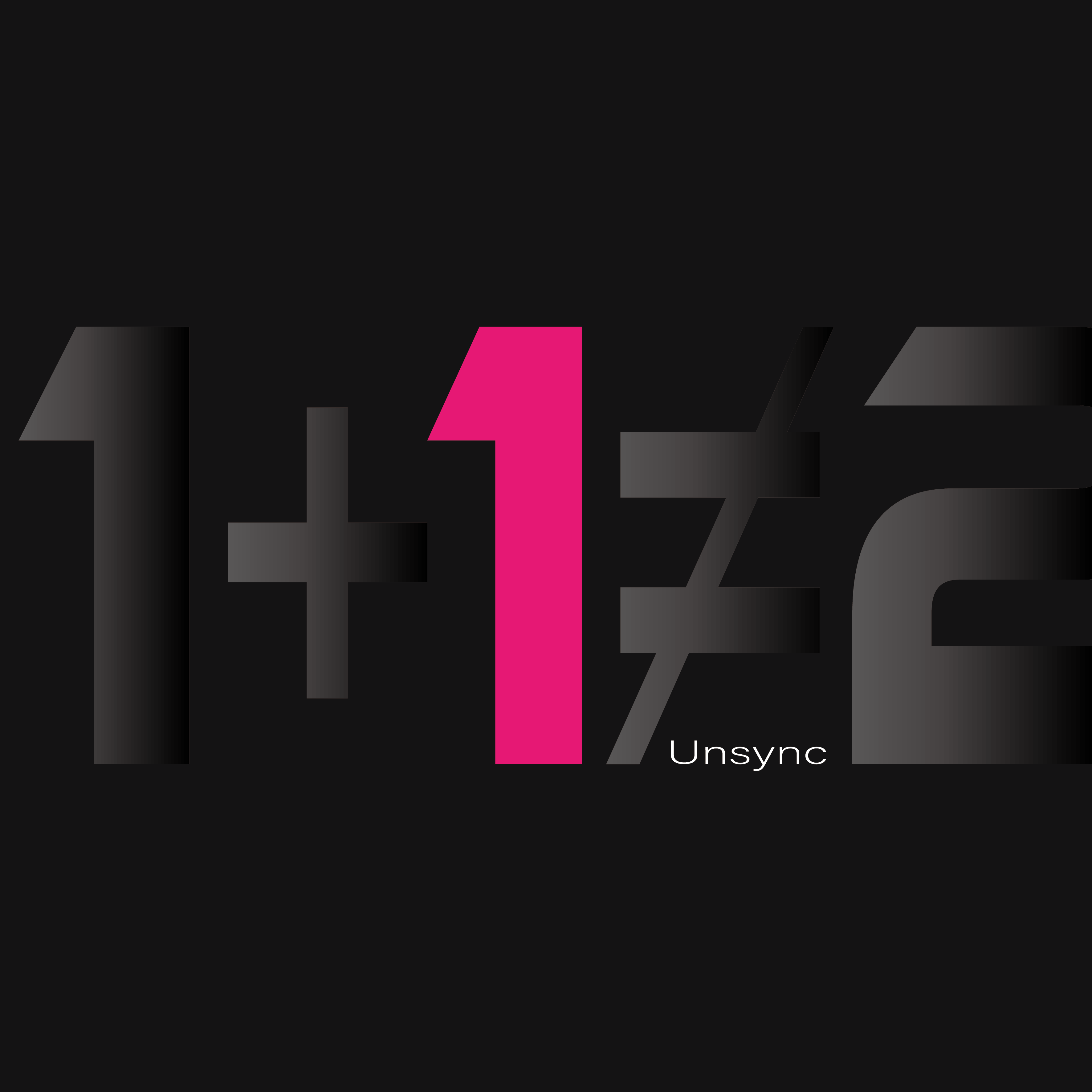 1000NIN music cover artwork for Unsync.